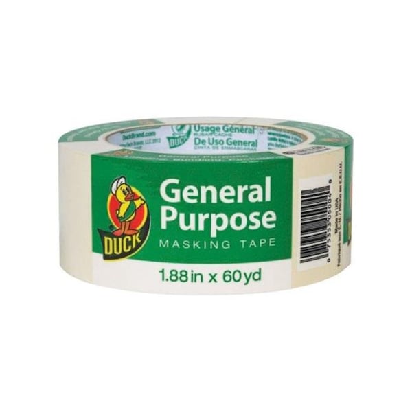 Duck Brand Duck 240352 General Use Masking Tape 1.88 in. - pack of 12 12706 - main